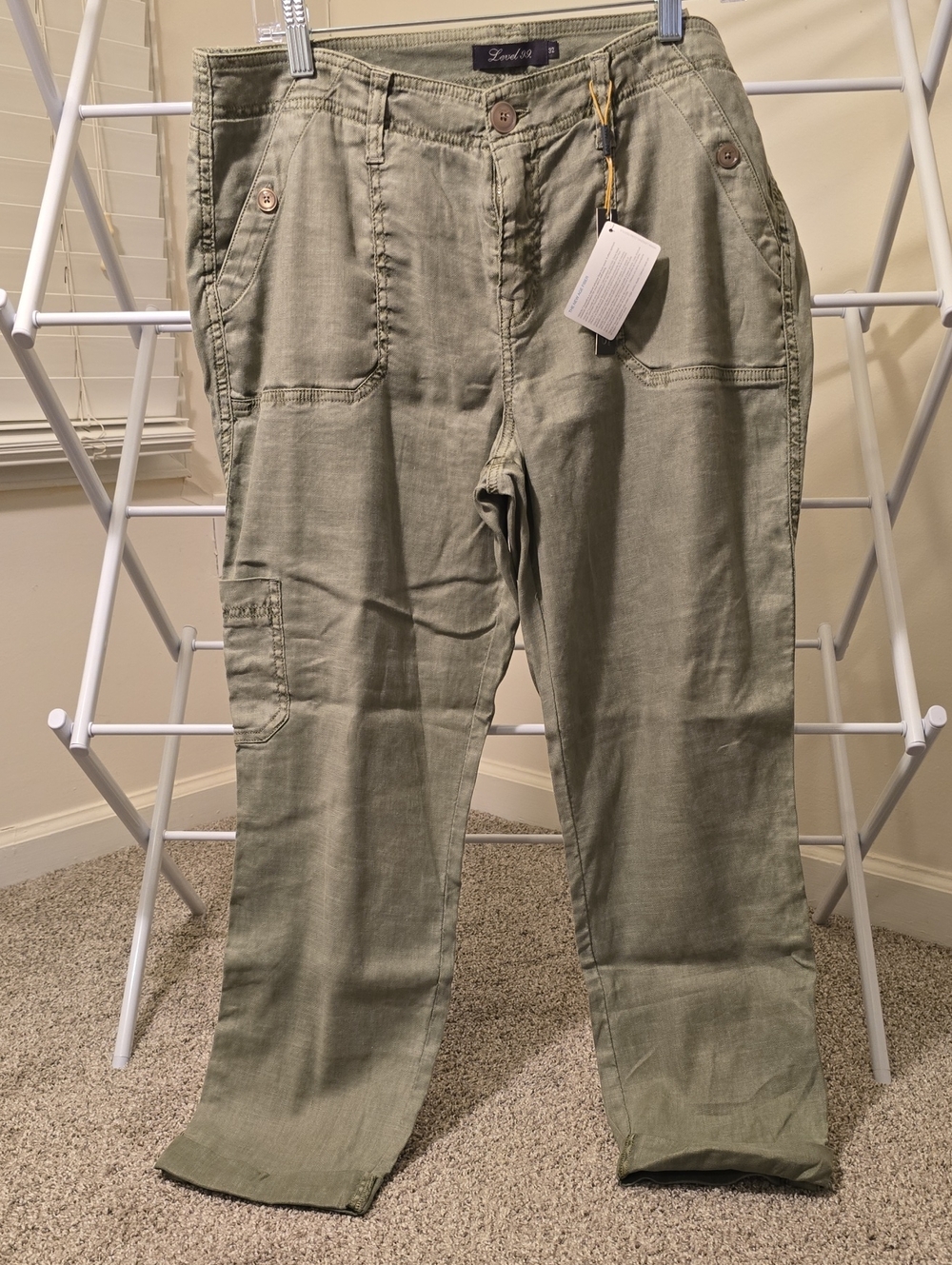 Women' Casual Olive Utility Pants